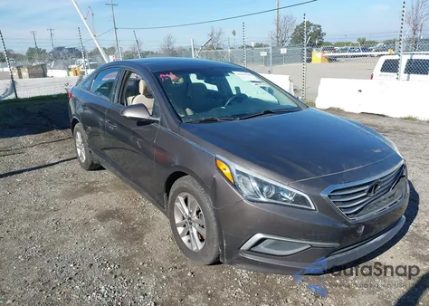 2017 Hyundai Sonata из США, поврежденный, VIN 5NPE24AF5HH543000